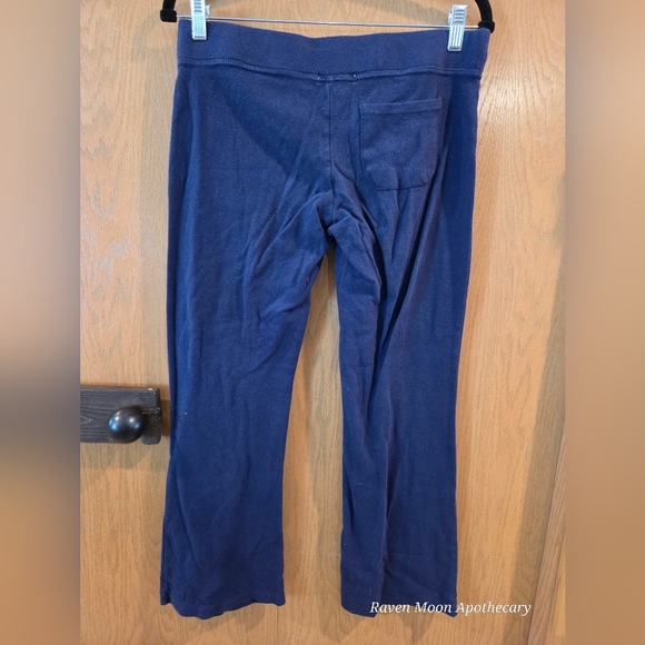 Faded Black? Dark Blue Drawstring Lounge Pants - Picture 3 of 9